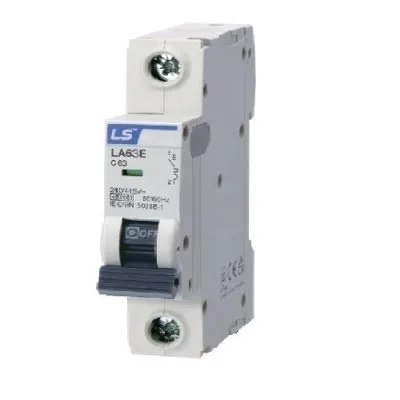 کلید LS مینیاتوری،1 پل،1 فاز ،16 آمپر،6 کیلو آمپر سری LA